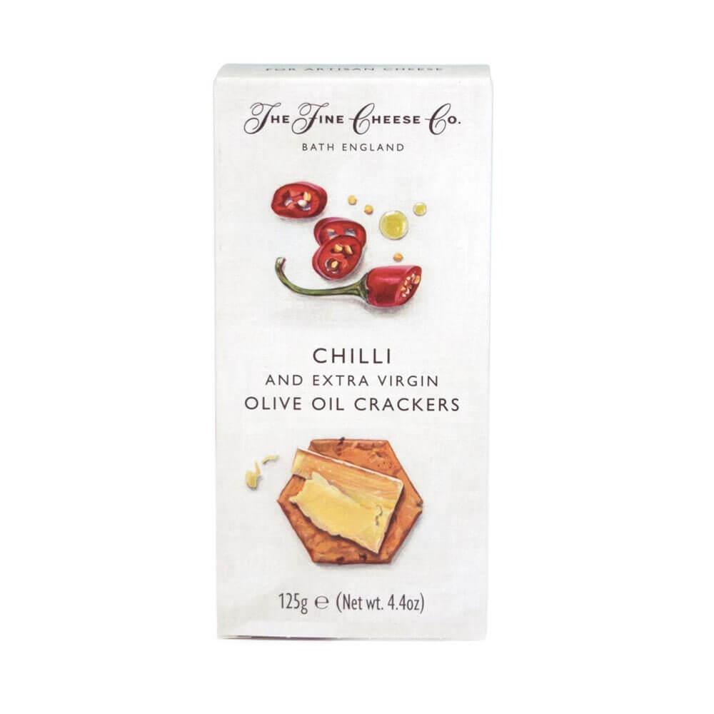 Chilli and Extra Virgin Olive Oil Crackers 125g
